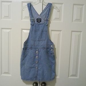 Jean Skirt Overalls